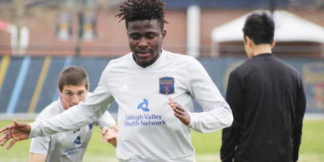 Bethlehem Steel FC winger Michee Ngalina