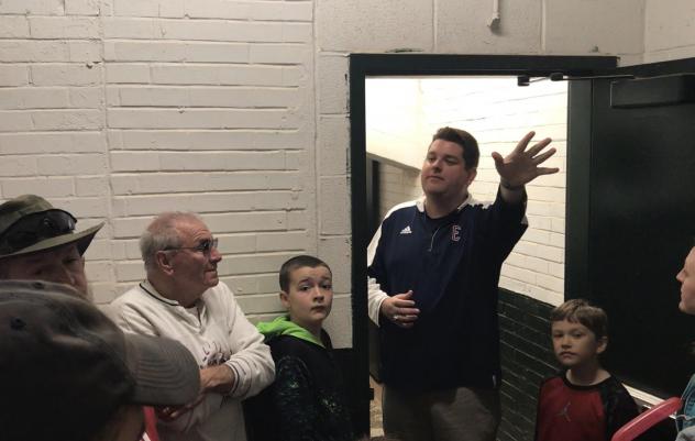 Tours of Bosse Field at Evansville Otters Fan Fest