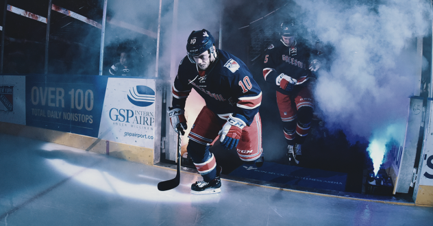 Greenville Swamp Rabbits player entrances
