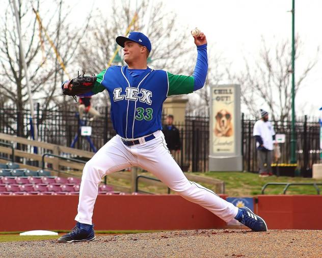 Lexington Legends pitcher Daniel Tillo