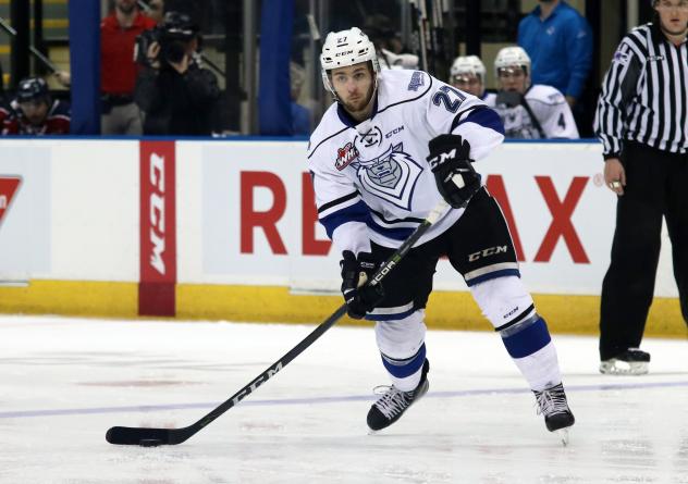 Defenseman Jared Freadrich with the Victoria Royals