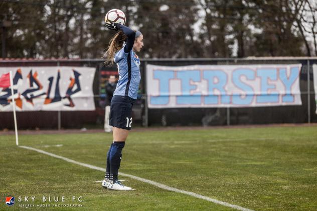 Sky Blue FC forward Janine Beckie