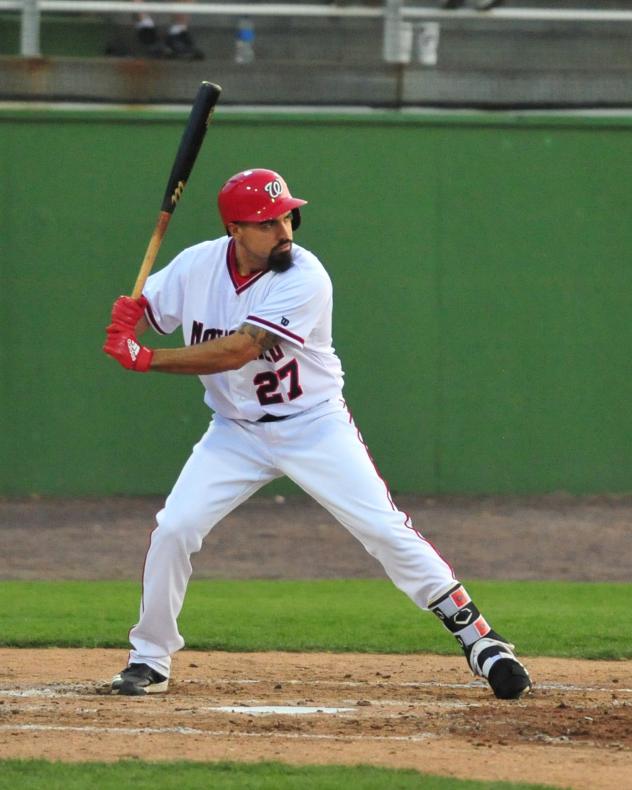Anthony Rendon at bat with the Potomac Nationals