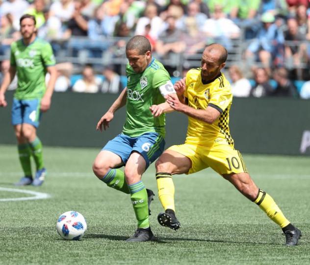 Seattle Sounders FC battle Columbus Crew SC