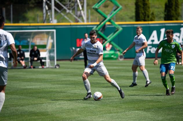 Sacramento Republic FC with possession vs. Seattle Sounders FC 2