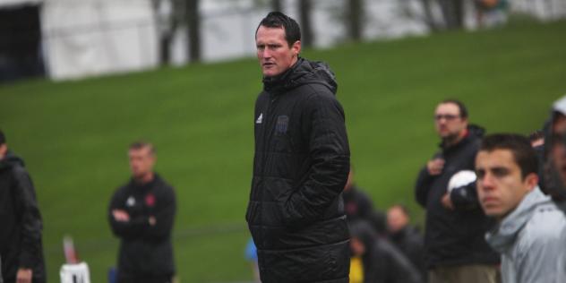 Bethlehem Steel FC head coach Brendan Burke