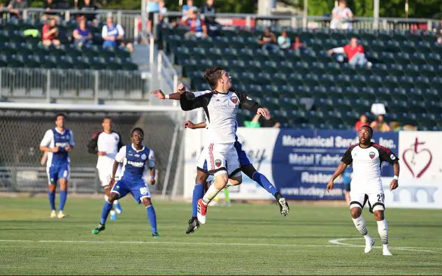 Ottawa Fury FC battles Penn FC for possession