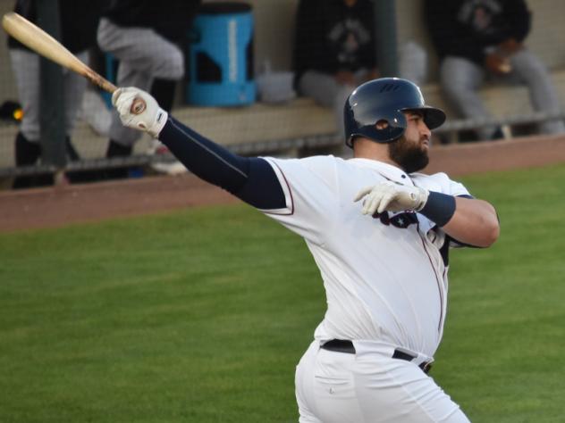 Kyle Roller of the Somerset Patriots