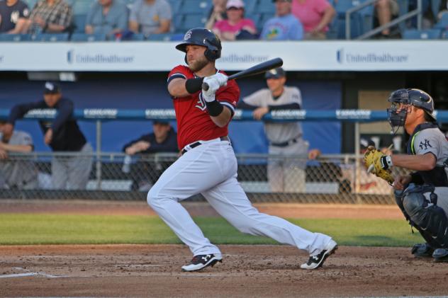 Spencer Kieboom of the Syracuse Chiefs