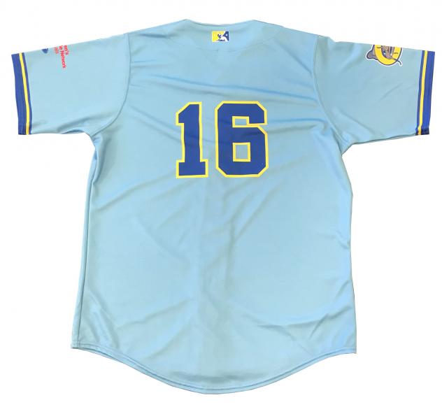 Carolina Mudcats Brewers jersey back
