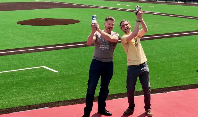 Vince Turrise of MyGrain Brewing Co. and Andrew Polykandriotis of Elder Brewing