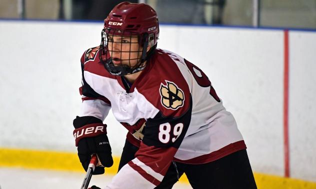 Matthew Knies with the Phoenix Jr. Coyotes