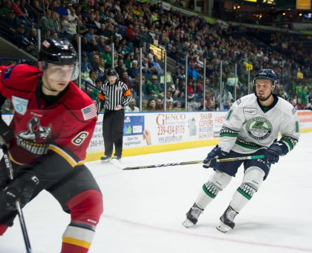 Florida Everblades vs. the Adirondack Thunder