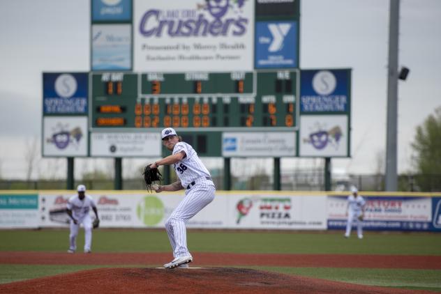 Lake Erie Crushers closer Dalton Geekie