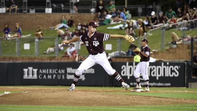 Texas A&M pitcher Jason Ruffcorn