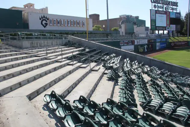 Chukchansi Park Left Field Project