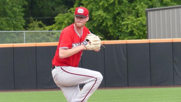 Carolina Mudcats pitcher Cam Roegner