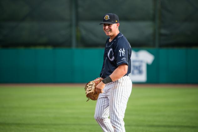 Dalton Blaser of the Charleston RiverDogs