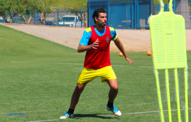 New Las Vegas Lights FC defender Rodrigo Inigo