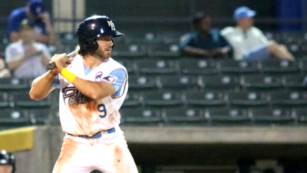 Connor Myers of the Myrtle Beach Pelicans