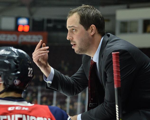 Windsor Spitfires associate coach Jerrod Smith