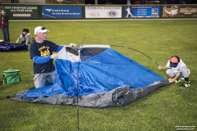 Campout at Joliet Route 66 Stadium