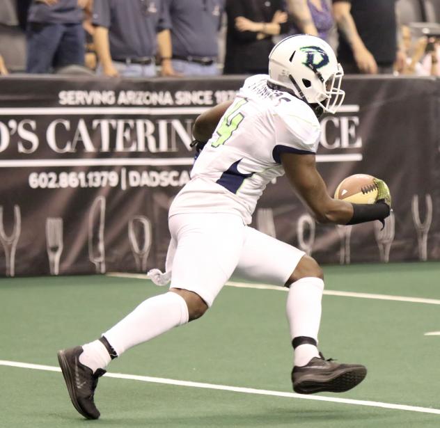 Eric Thomas of the Nebraska Dangers against the Arizona Rattlers