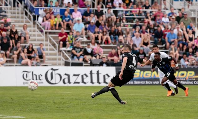 Luke Vercollone of Colorado Springs Switchbacks FC