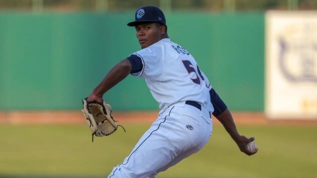 Lakewood BlueClaws pitcher Ramon Rosso