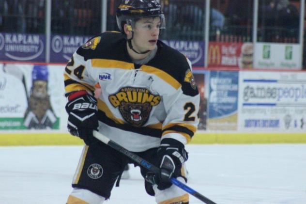 Evan Cholak of the Austin Bruins