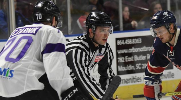 ECHL linesman Charlie O'Connor
