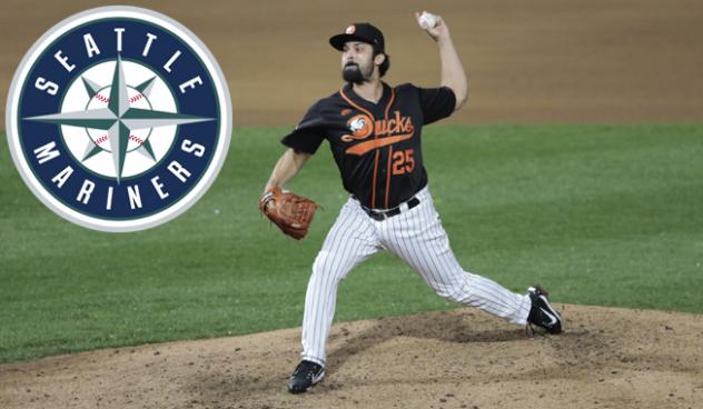 Long Island Ducks pitcher Daniel Schlereth