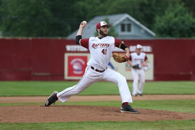 Wisconsin Rapids Rafters pitcher Charlie Ruegger