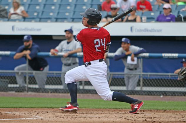 Jake Lowery of the Syracuse Chiefs