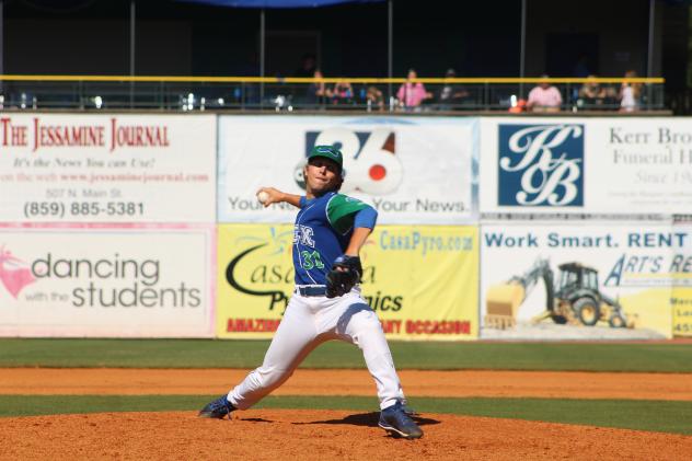 Lexington Legends pitcher Tyler Zuber