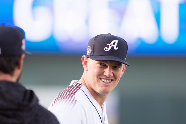 Reno Aces infielder Kevin Cron