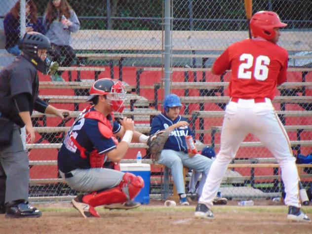 Geneva Red Wings outfielder Langston Livingston awaits a pitch