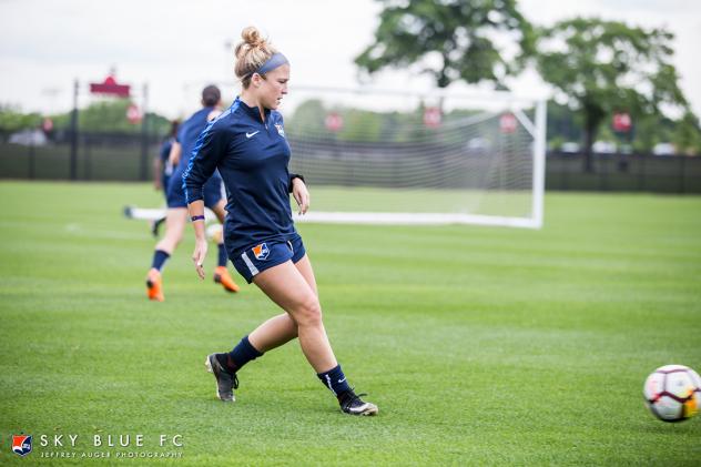 Sky Blue FC defender Cassidy Benintente