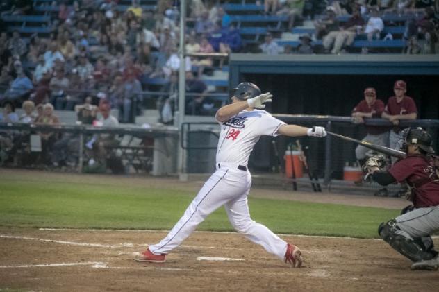 A big swing by the Walla Walla Sweets