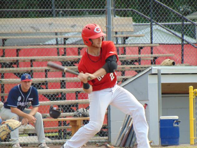 Geneva Red Wings at the plate