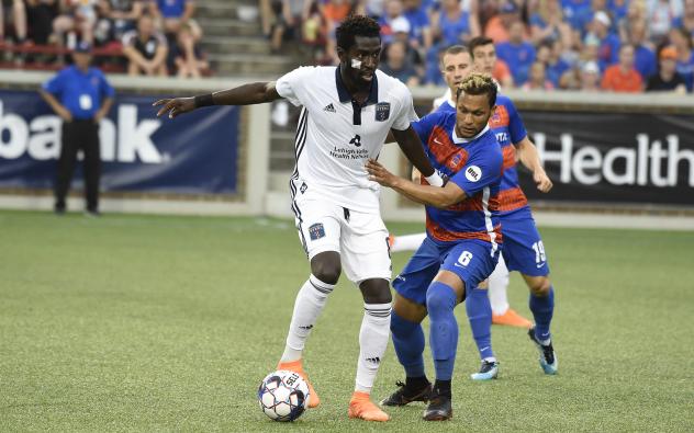 Derrick Jones of Bethlehem Steel FC vs. FC Cincinnati