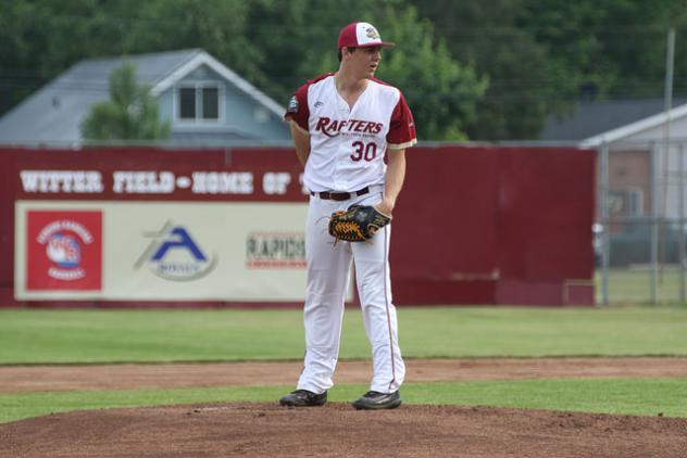 Wisconsin Rapids Rafters pitcher Jake Cook