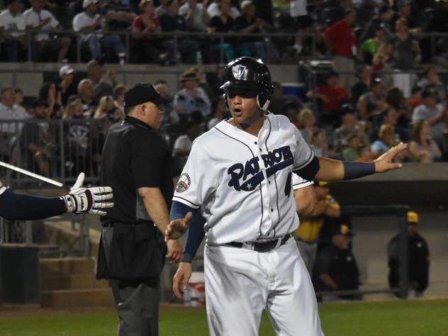 Yovan Gonzalez of the Somerset Patriots