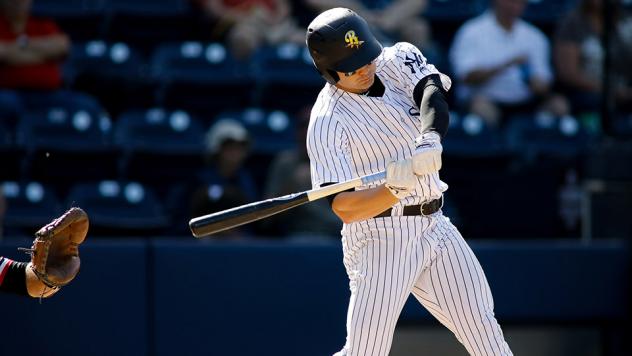 Ryan McBroom of the Scranton/Wilkes-Barre RailRiders