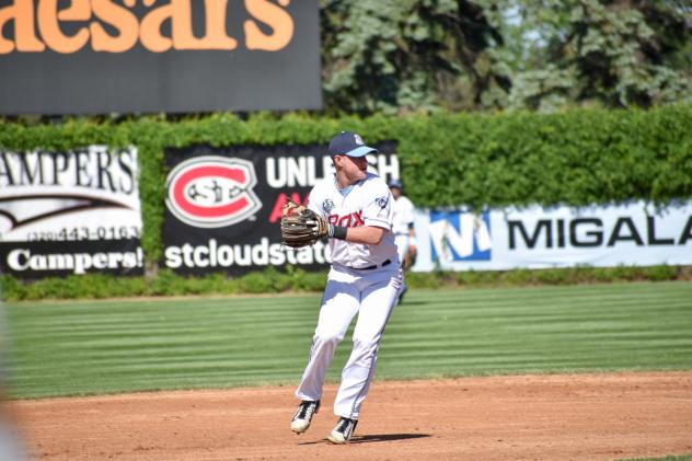 St. Cloud Rox infielder Ryan Davis