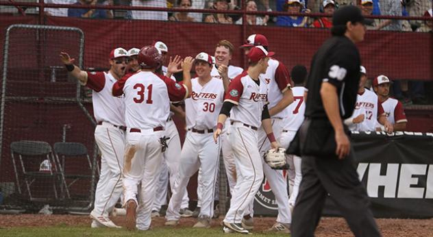 Wisconsin Rapids Rafters celebrate
