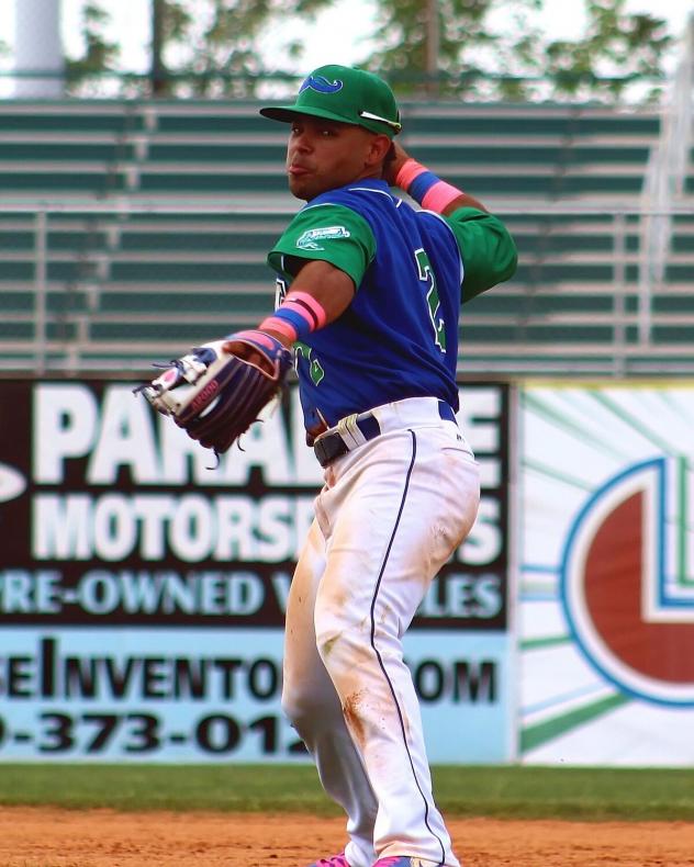 Ricky Aracena of the Lexington Legends