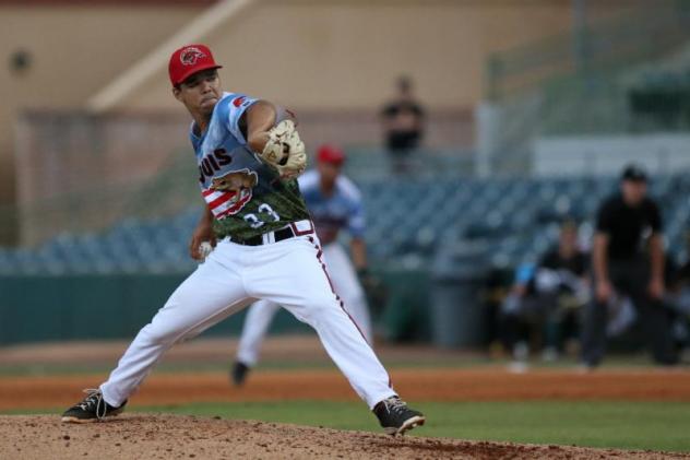 Florida Fire Frogs pitcher Troy Bacon