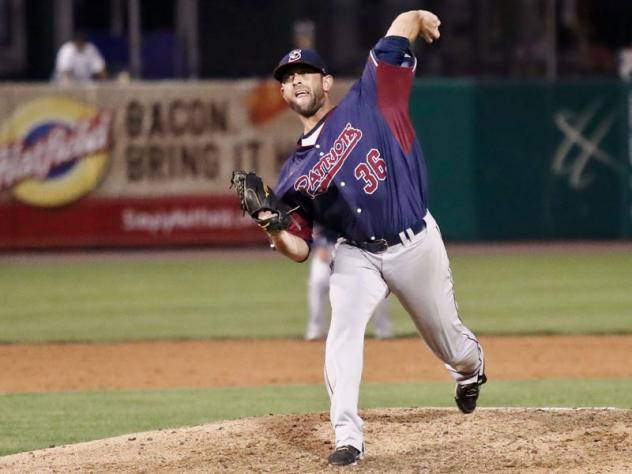 Somerset Patriots pitcher Duane Below