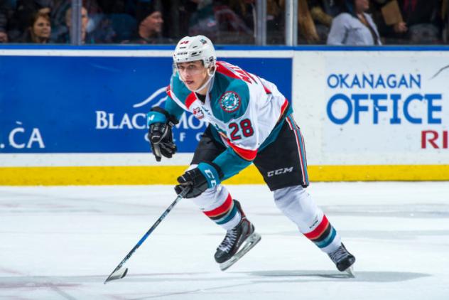 Leif Mattson of the Kelowna Rockets